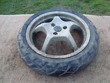 2002 YAMAHA AEROX 50 YQ50 SCOOTER REAR ALLOY WHEEL RIM ASSY