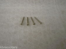 LAMBRETTA STAINLESS STEEL 4 HEADLIGHT RIM SCREWS FITS SX/TV/SPECIAL     