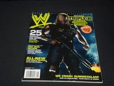 2007 SEPTEMBER WWE MAGAZINE - TRIPLE H SUMMERSLAM FRONT COVER - E 5131