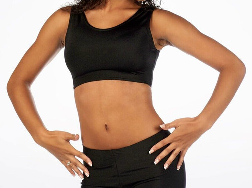 Girls crop top shiny - crop,