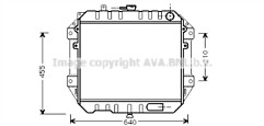 Spec ava radiator for - oe,
