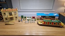 Sylvanian Families Vintage Bundle Mansion House 1987, Canal Boat with Box
