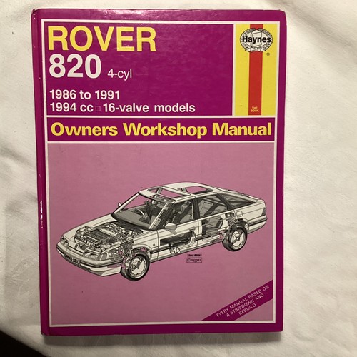 Rover 820 1986 1988 - 1994, cc