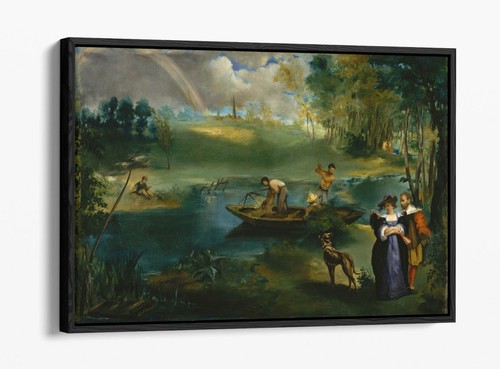 Fishing edouard manet - manet-, float