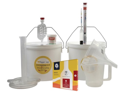 Starter wine making set - starter, sg