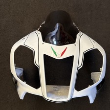 Aprilia RSV1000R 2004-2008 White Front Nose Cone Fairing Pt.no Dis. 106404 #wall