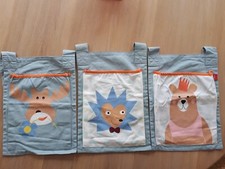 Bunk bed hanging storage pouch pockets