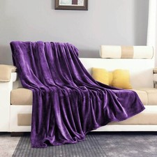 Reversible Fleece Throw Soft
