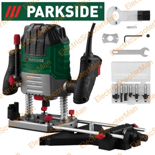 Parkside 1200w electric router - electric,