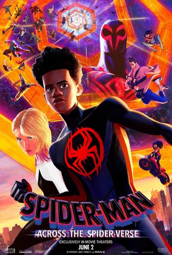 Movie poster spider man across - poster, spider-man