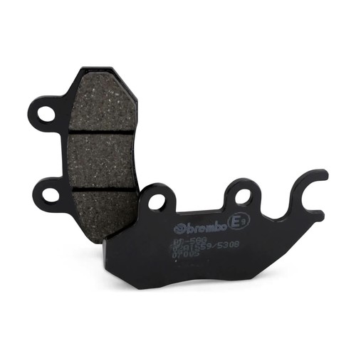 Pair brake pads brembo cc - of,