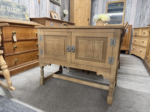 Stripped oak blanket box - stripped,