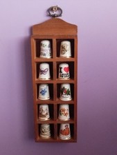 Thimbles x 10 and Wall Hanging