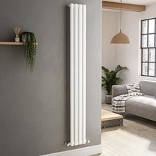 Sorrento White Vertical Oval