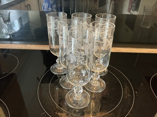 Etched luminarc champagne - 6,