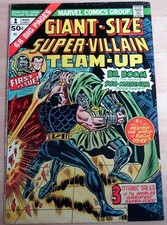 GIANT-SIZE SUPER-VILLAIN TEAM-UP # 1 - MAR. 1975 - Marvel Comics -