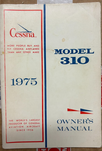 Cessna 310 owners manual - cessna,