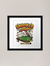 Snooker loopy Framed Art Print
