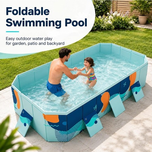 Foldable swimming pool - swimming, non