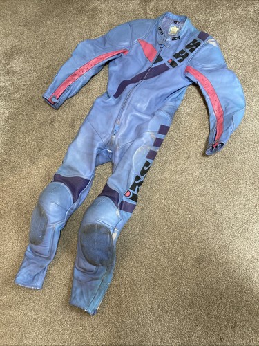 One piece motorcycle leathers - one,
