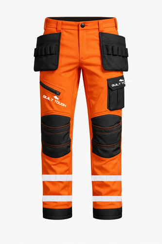 Orange waterproof vis - orange,