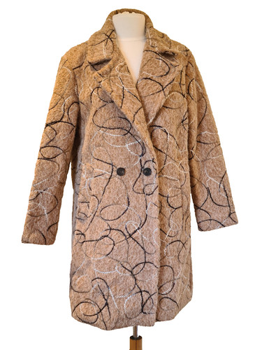 Italian mid length coat - m&g,