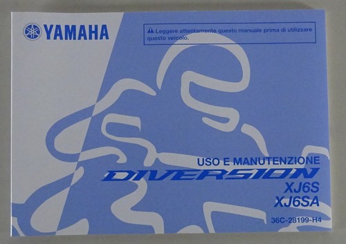 Use and maintenance yamaha - and,