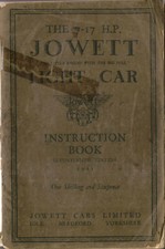Jowett 7-17 HP Light Car