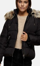Topshop Puffer Padded Jacket