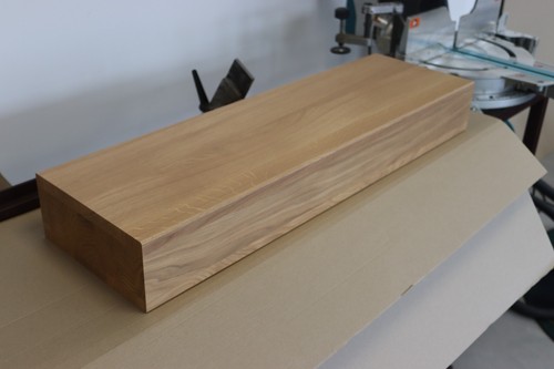 Oak stair treads 110mm - oak, thick