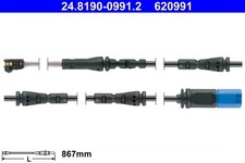 REAR WARNING CONTACT BRAKE PAD