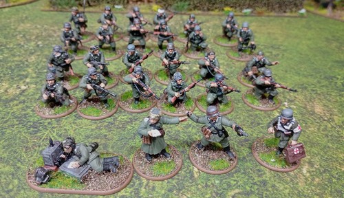 Painted 28mm ww2 bolt action