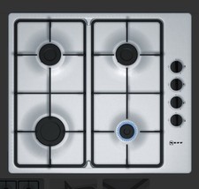 Neff 7.4kW 4-Burner Built-In Gas Hob In Stainless Steel - T26BR46N0