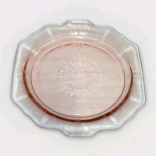 Pink depression glass flat - pink,