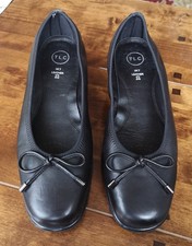 Ladies Black Leather TLC