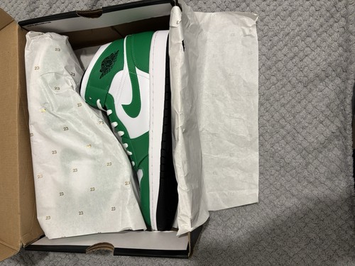 Jordan mid lucky - 1, green