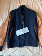 Gap Letterman Jacket Navy Blue