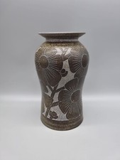 A Studio Pottery Waisted Vase