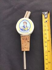 VINTAGE CERAMIC KING GEORGE IV  SCOTCH WHISKEY OPTICS BOTTLE POURER