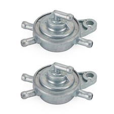 2x Fuel Tank Tap Switch 4 Port