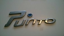Genuine Fiat Grande Punto Rear Boot Letters 2006 year (blue bottom)