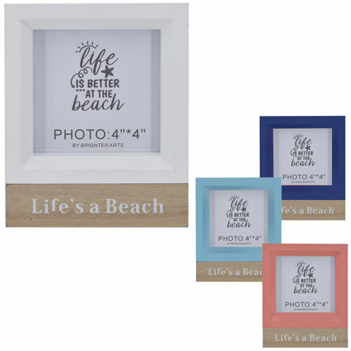 Square wooden life beach - life's, a