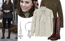 Barbour Alexa Chung Check
