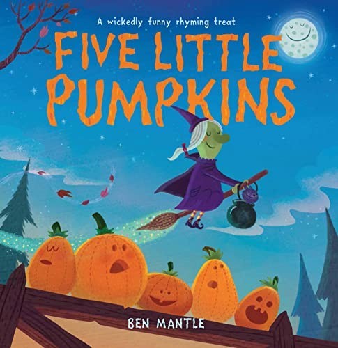 Five little pumpkins book - five,