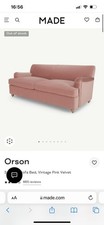 MADE Orson Sofa bed Pink 