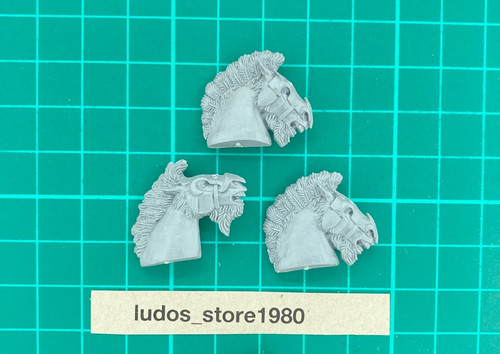 Pegasus knights horses heads - horses,