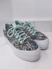 K-swiss Ladies Coral Liberty Floral Glacier Style Platform Trainers 5 UK 7 USA