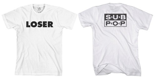 Iconic sub pop loser shirt - iconic,