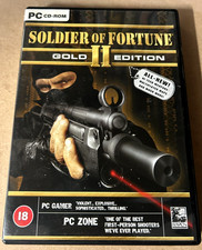 SOLDIER OF FORTUNE 2 GOLD EDITION - WINDOWS PC CD ROM