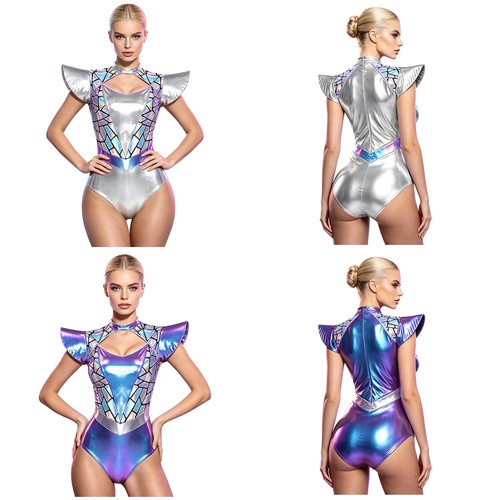 Women alien robot costume - women's,